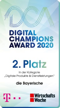 Auszeichnung Digital Champions Award