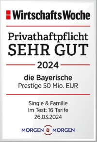 WiWo MM Privathaftpflicht die Bayerische 2024