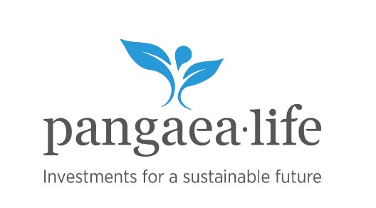 Pangaea Life Logo mit Claim "Investments fo a sustainable future."