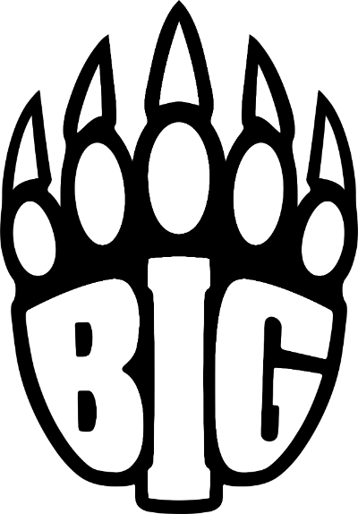 Logo von Berlin International Gaming (BIG) in schwarz-weiß