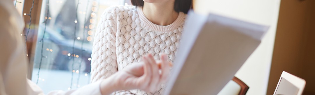 Student im Arbeitsalltag