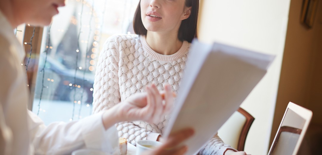 Student im Arbeitsalltag