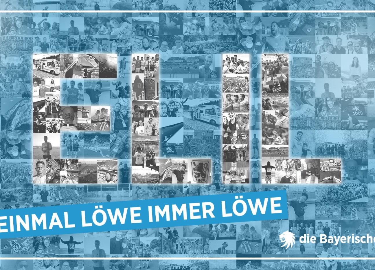 Der Schriftzug "ELIL" also Einmal Löwe immer Löwe ist zu sehen.