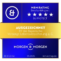 Gesamtrating Morgen & Morgen Berufsunfähigkeitsversicherung BU PROTECT Gesamtrating Morgen & Morgen Berufsunfähigkeitsversicherung BU PROTECT
