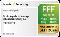 Auszeichnung Franke und Bornberg Berufsunfähigkeitsversicherung SBU PROTECT Auszeichnung Franke und Bornberg Berufsunfähigkeitsversicherung SBU PROTECT