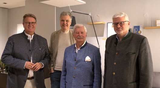 Mitglieder des Stiftungsrats (v.l.n.r.): Martin Gräfer, Dr. Herbert Schneidemann, Erwin Flieger, Thomas Heigl