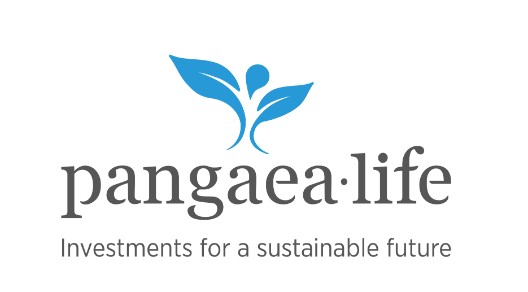 Pangaea Life Logo mit Claim "Investments fo a sustainable future."