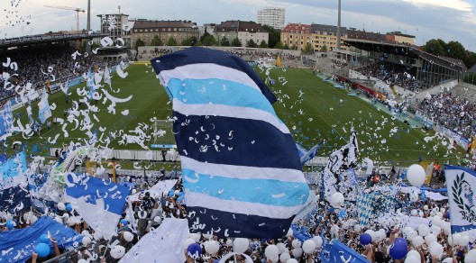 Spiel des TSV 1860 im Grünwalder Stadion
