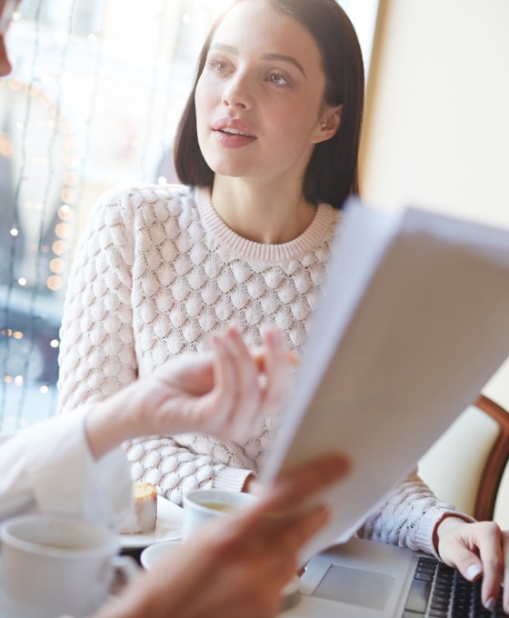 Student im Arbeitsalltag
