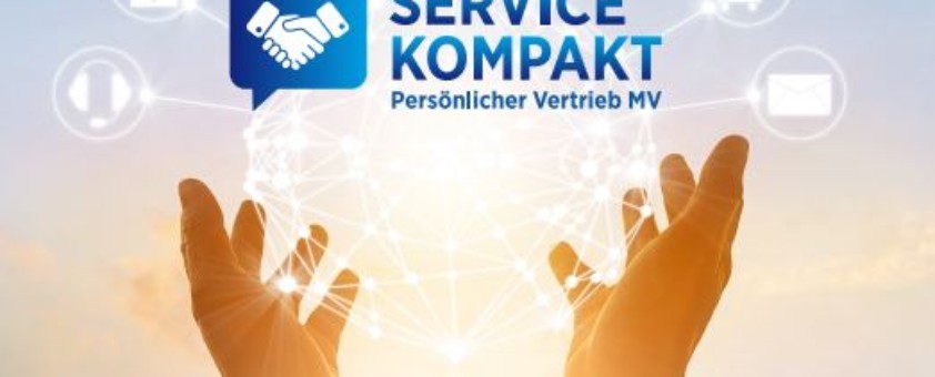 Titelbild der Broschüre Service Kompakt für den Maklervertrieb