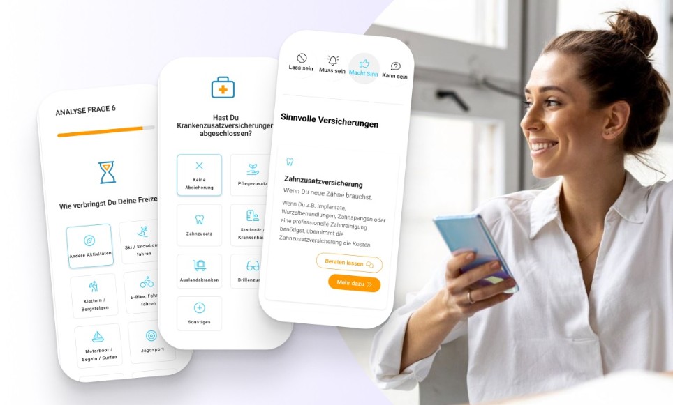 MockUps des Überflüssigkeitschecks MockUps des Überflüssigkeitschecks