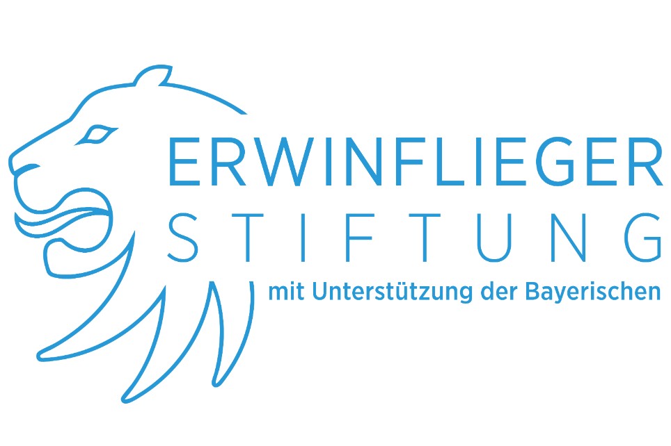 Das Logo der Erwin Flieger Stiftung Das Logo der von der Bayerischen unterstützten Erwin Flieger Stiftung