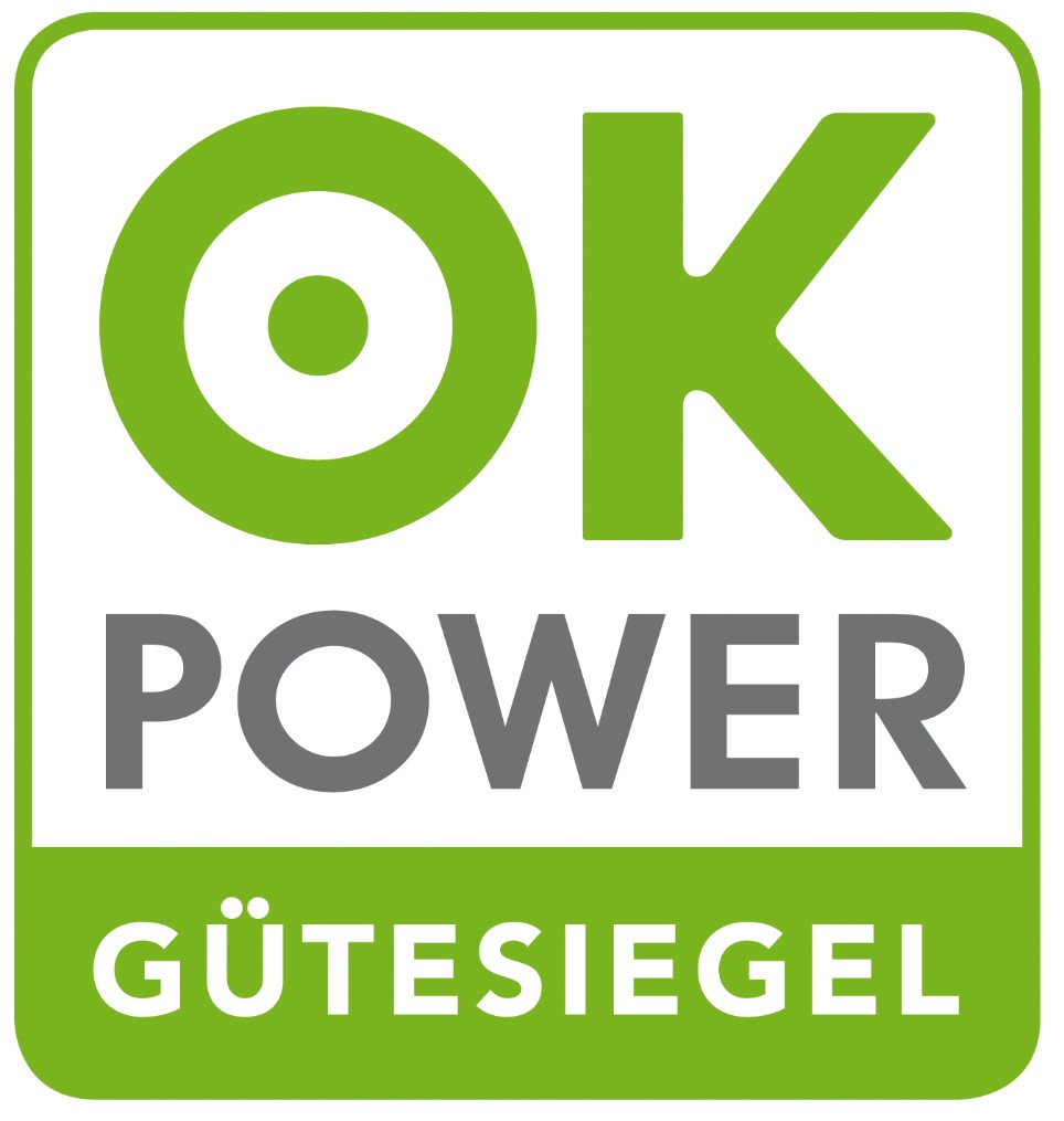 Ratgeber Grafik Siegel ok Power