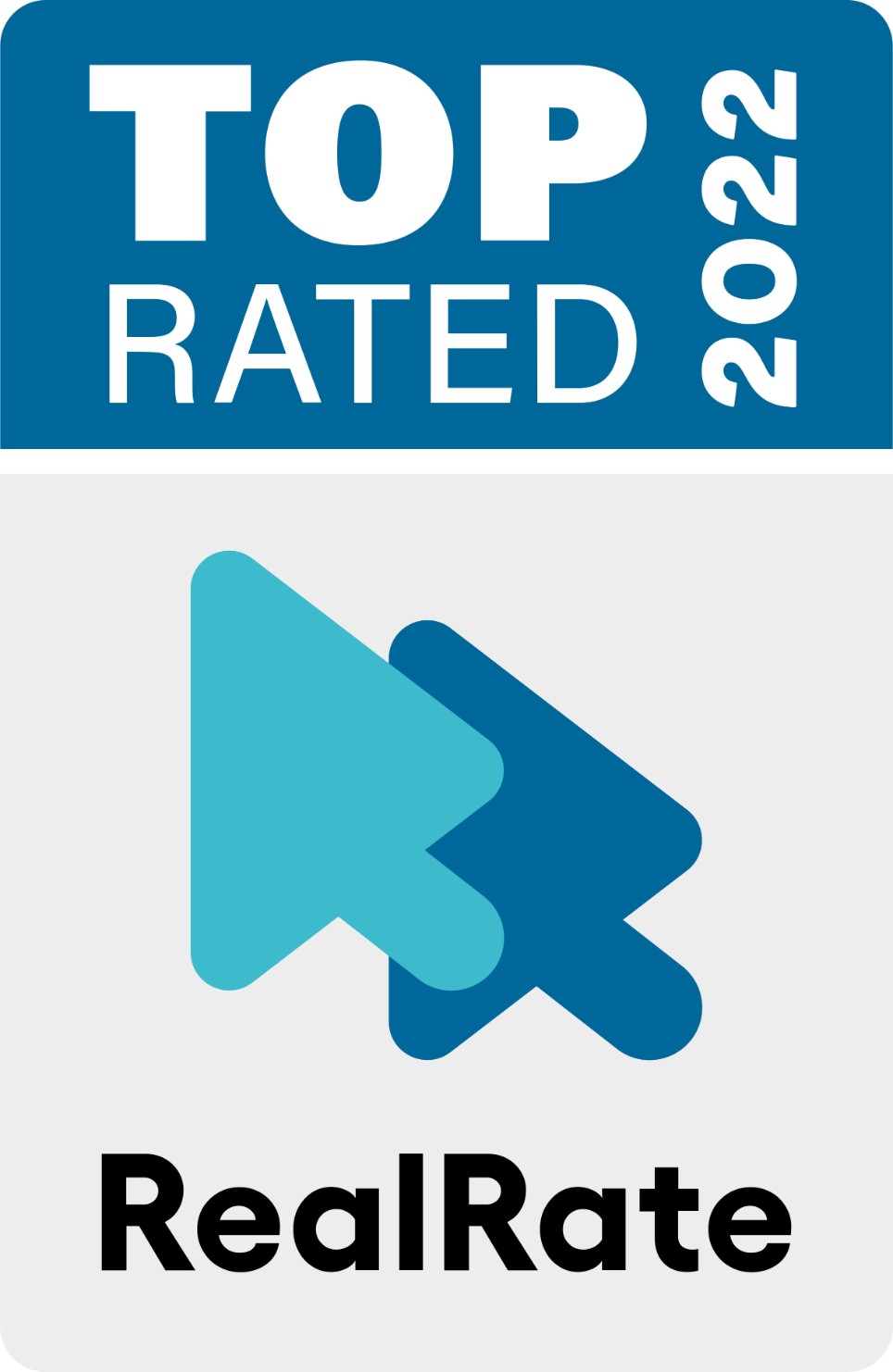 Siegel von RealRate Top Rated 2022 Siegel von RealRate Top Rated 2022