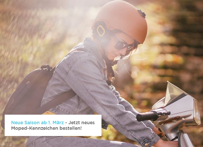 Mopedkennzeichen kaufen