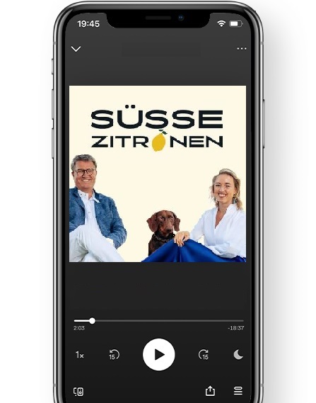 Handyscreen Podcast "Süße Zitronen"